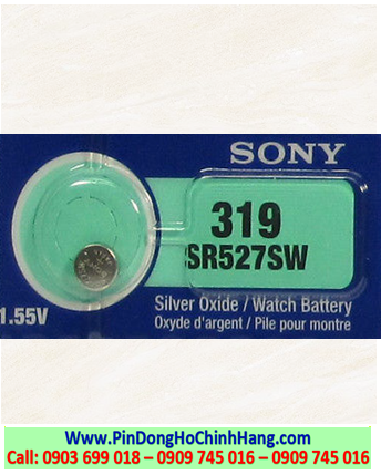 Pin 319 ; Pin đồng hồ Sony SR527SW